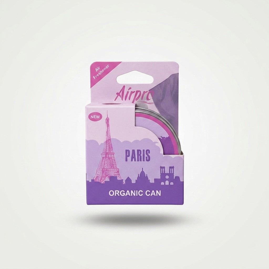 Airpro PARIS Organic Can Air Freshener Car Perfume