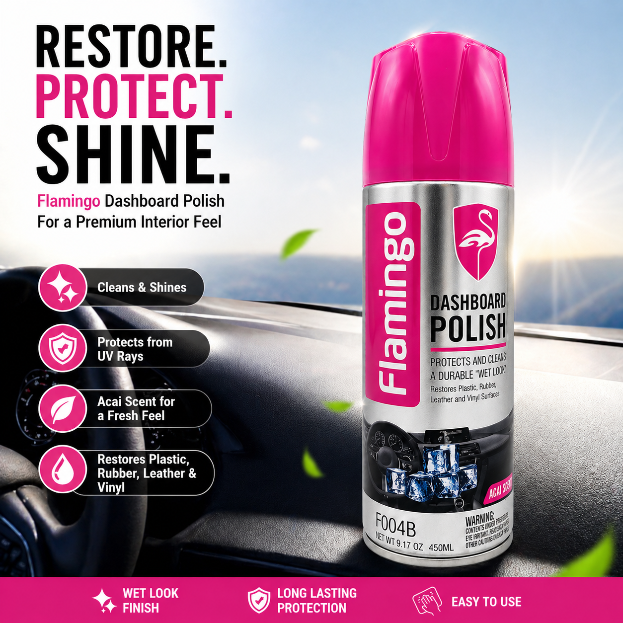 FLAMINGO INJECTOR & CHOKE CLEANER 450ml