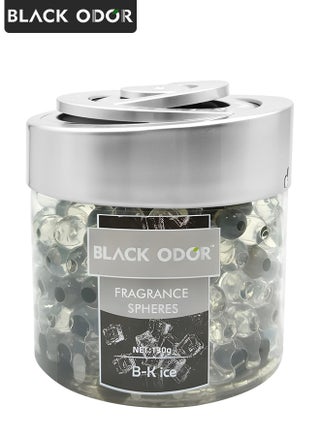 BLACK ODOR SPHERES AIR FRESHENER - B-K ICE -130g