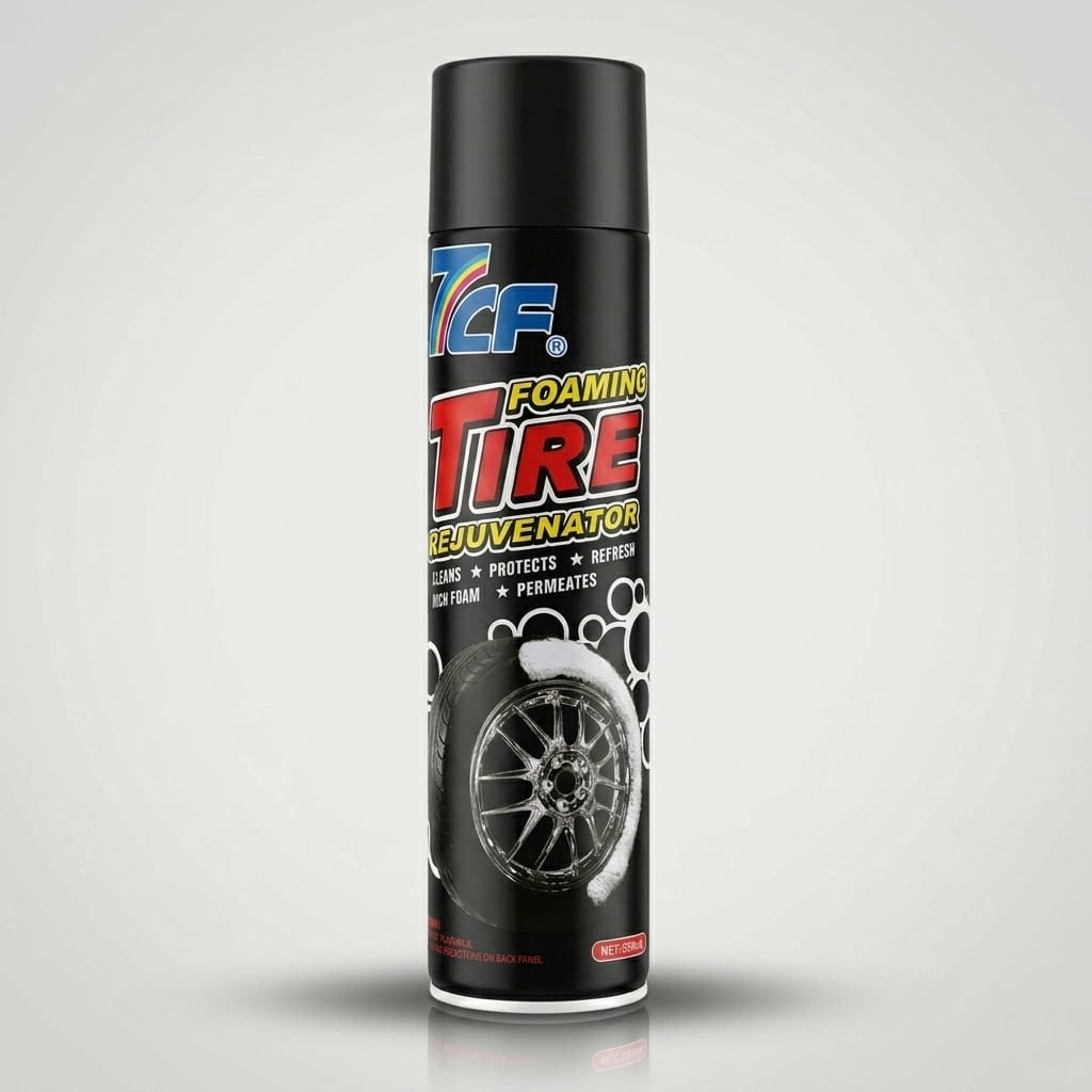 Buy 7cf Tire Cleaner Foaming 650ml Premium Quality