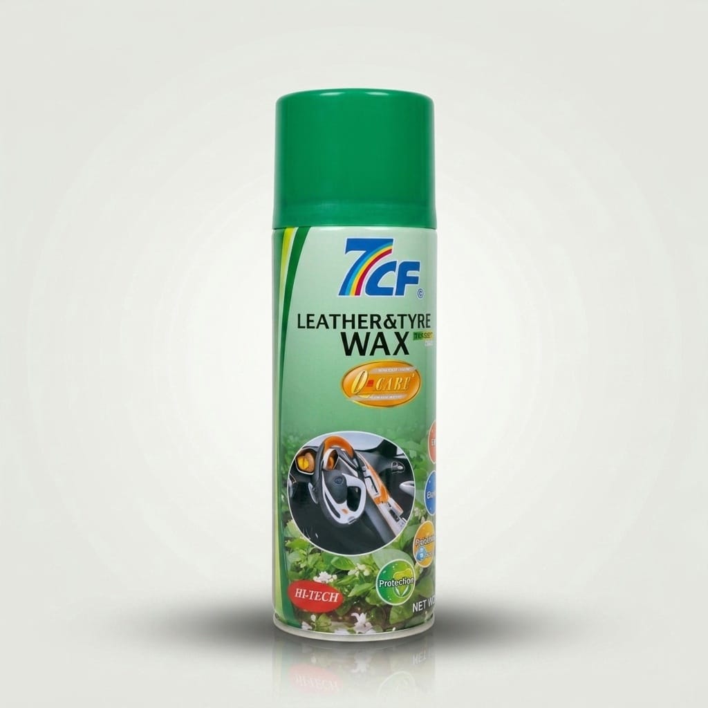 7cf Dashboard Leather and Tire Wax 450ml