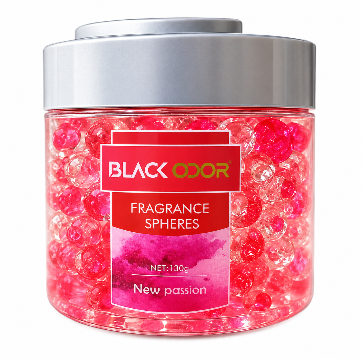 BLACK ODOR SPHERES AIR FRESHENER - NEW PASSION - 130g
