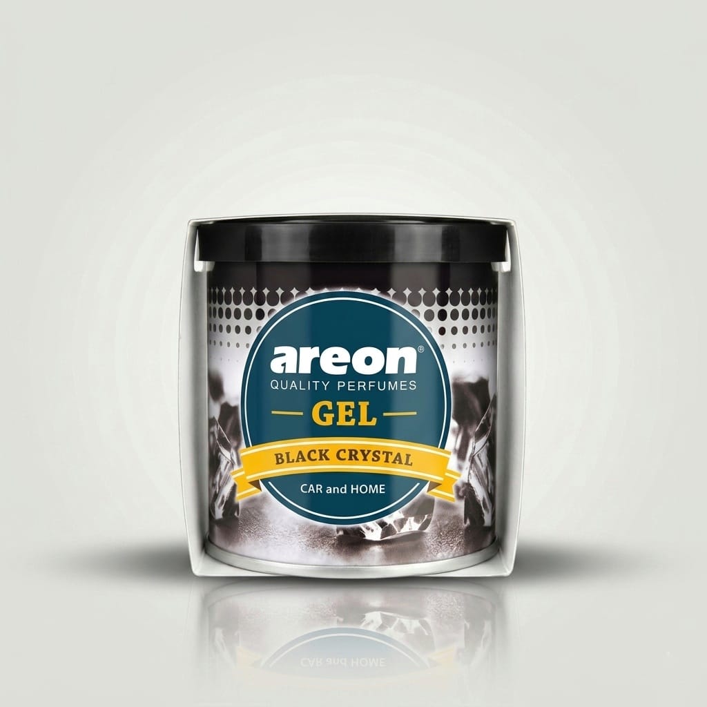 Air Gel Black Crystal Car Freshener Long Lasting Fragrance