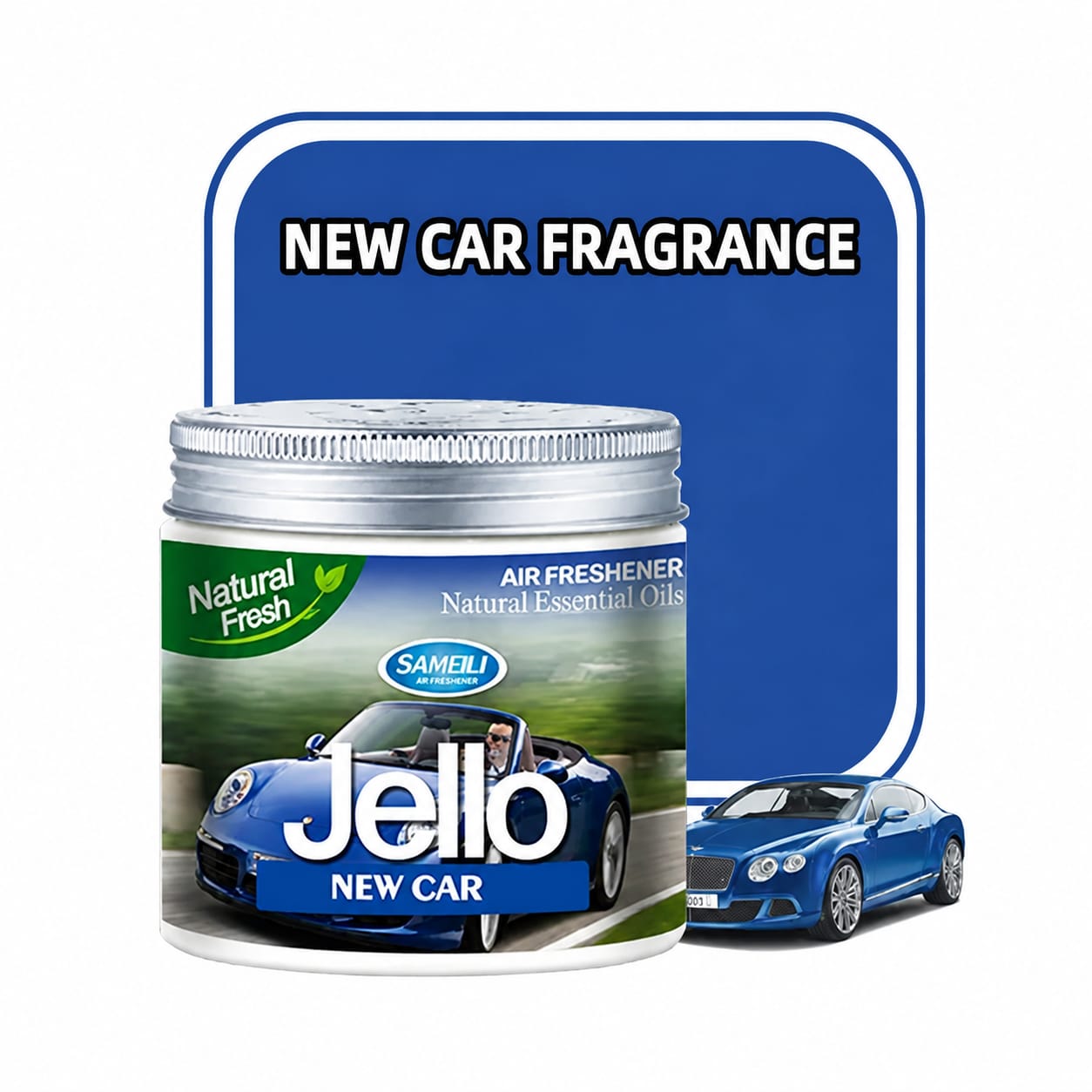 Jello New Car Flavour Air Freshener Gel Long Lasting