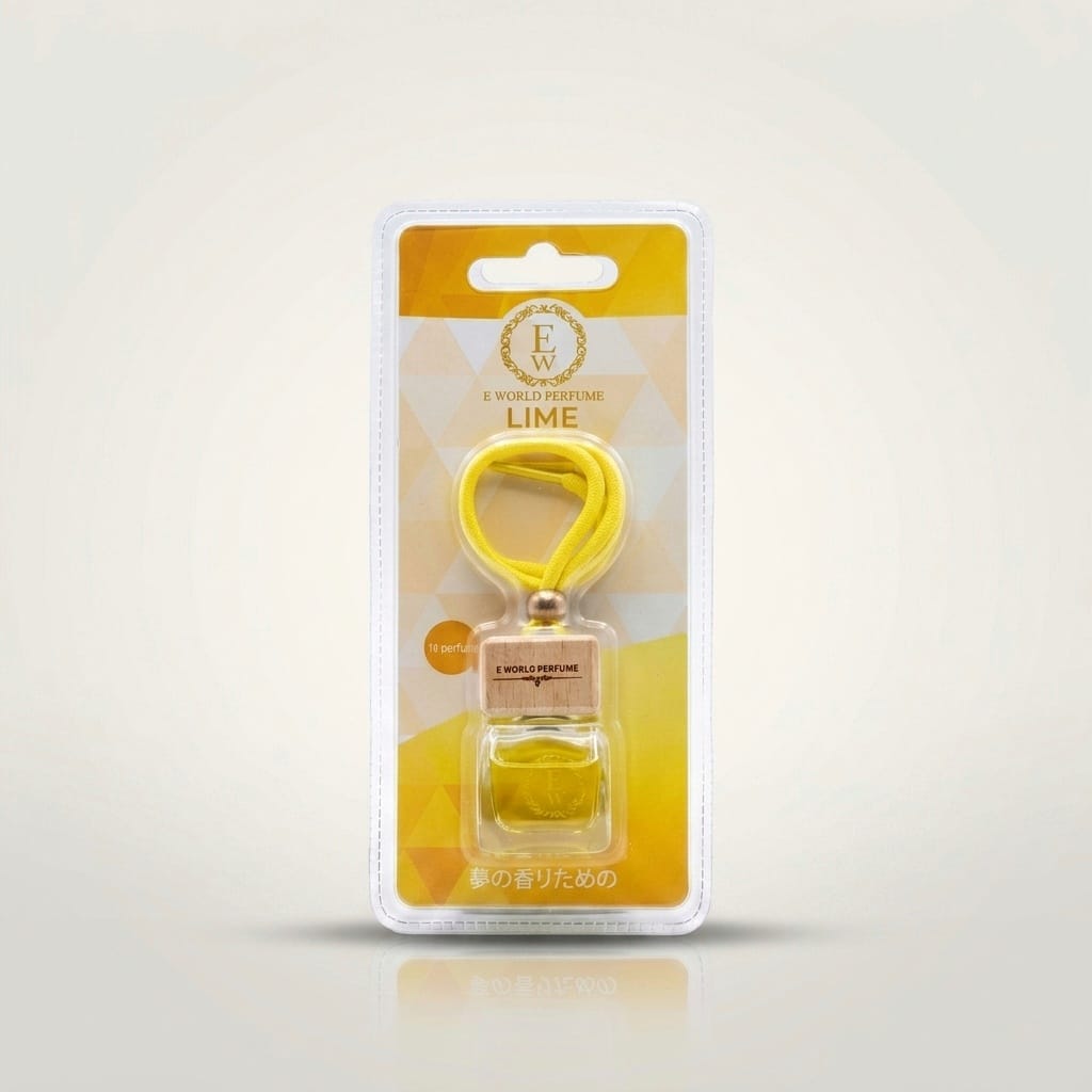 Luxury 10ml Hanging Air Freshener For Car Perfume Glass Bottle