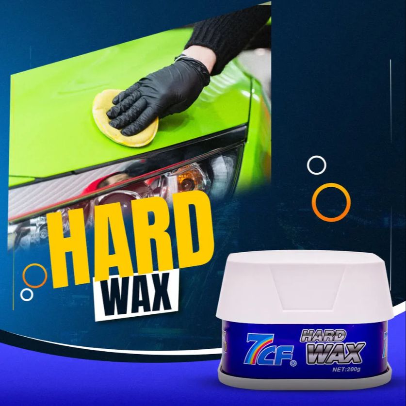 Car Body Polish 7cf Hard Wax Tin Can Pack 200G