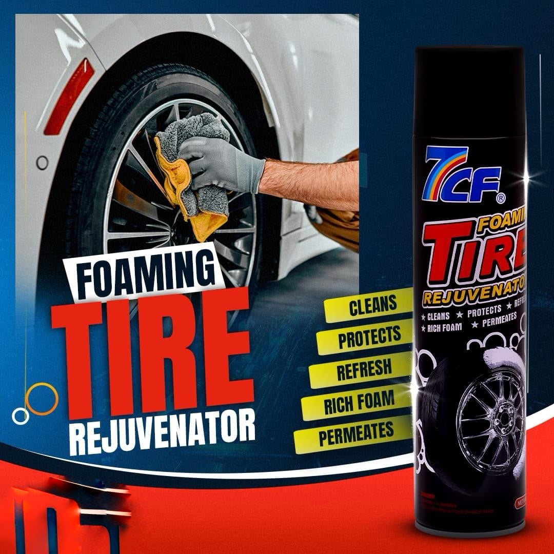 Buy 7cf Tire Cleaner Foaming 650ml Premium Quality
