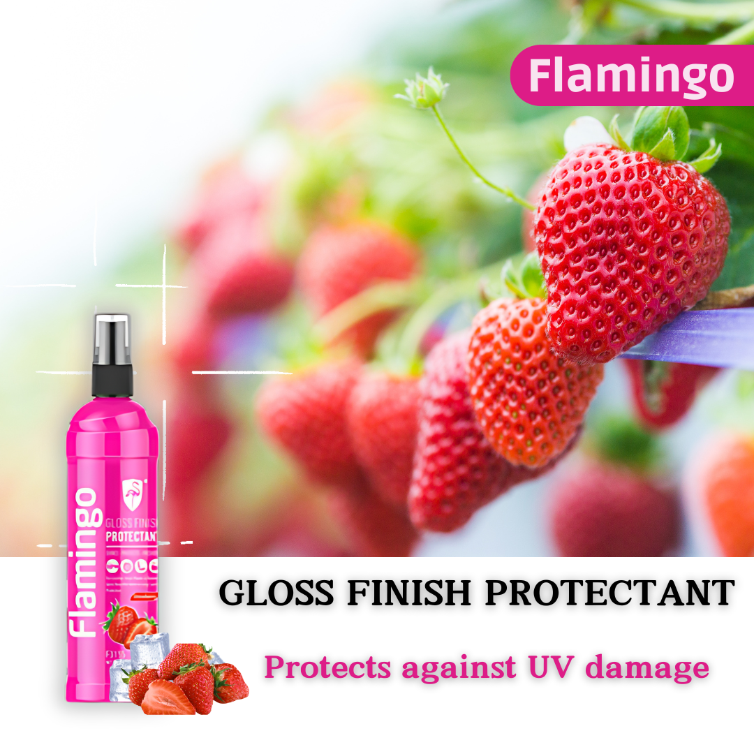 Flamingo Gloss Finish Protectant 315ml - Strawberry