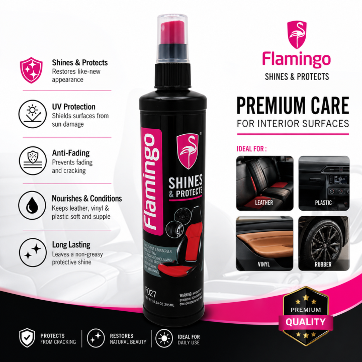 Flamingo Shines & Protects Protectant 295ml