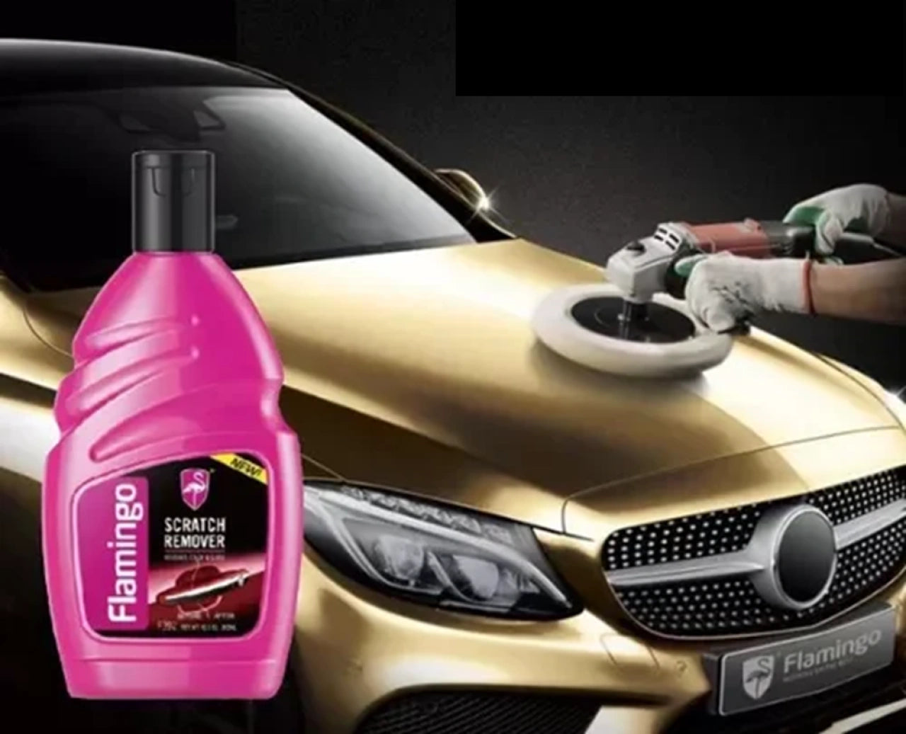 Flamingo Scratch Remover 300ml For Bikes and Cars