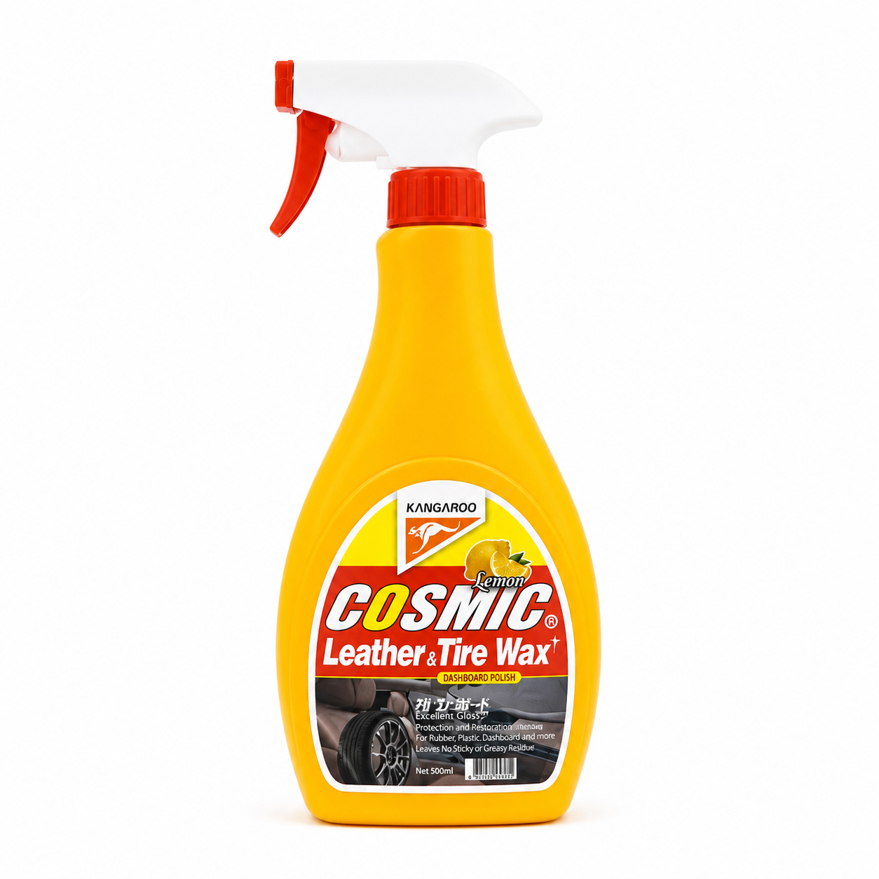 Kangaroo Leather & Tire Wax, Dashboard Plastic