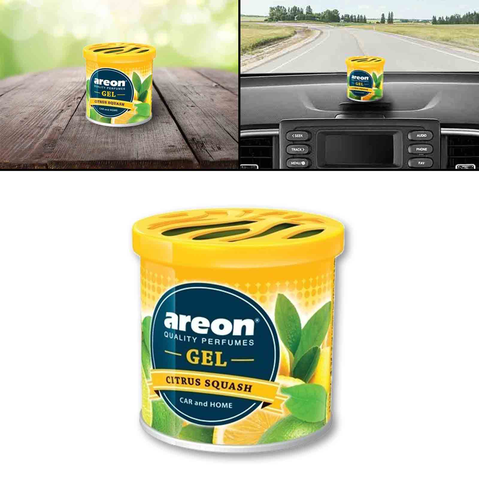 Areon Perfume Gel Vanilla Flavour Long Lasting Air Freshener For Car Home