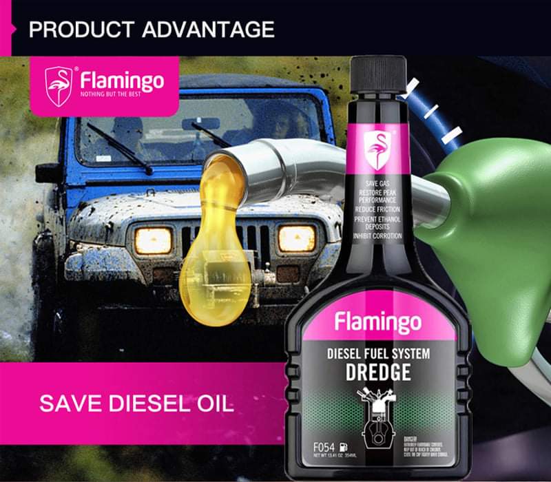 Flamingo Diesel Injector Cleaner Fuel System Dredge
