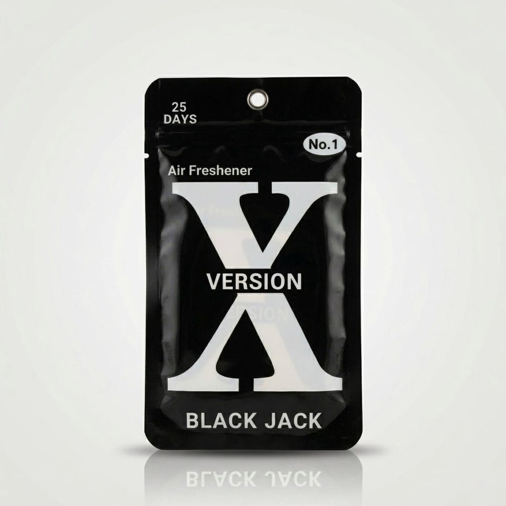 Black Jack X Version Permium Long - Lasting Hanging Card